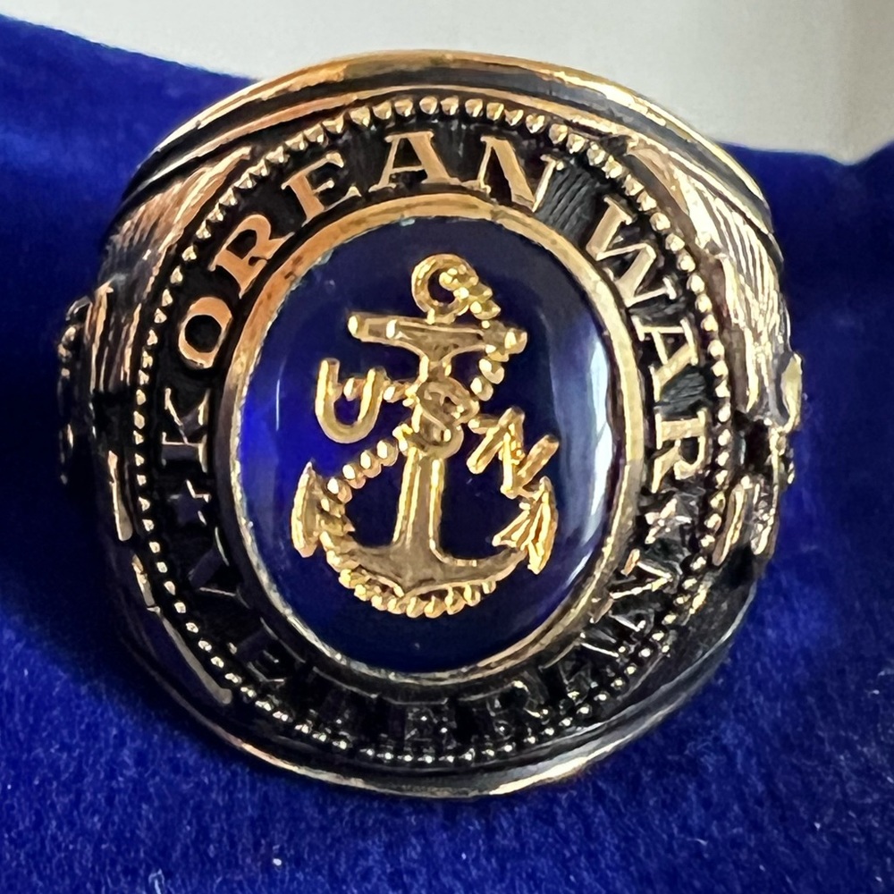 US Navy Korean War Vet Ring